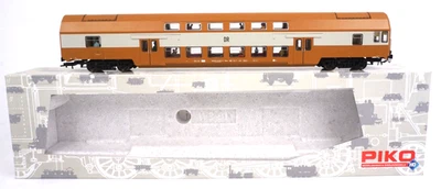 Piko H0 53101 bel. Doppelstock-Steuerwagen DBmq der DR - ZYAI/5533 - Bild 1 von 4