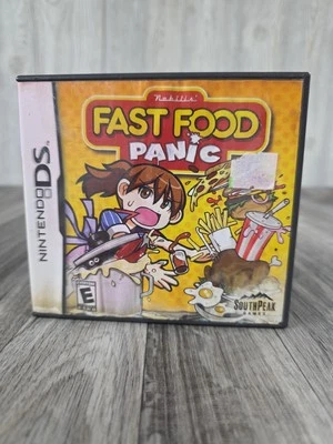 (USED) Fast Food Panic (Nintendo DS, 2010) ** GOOD CONDITION** - Image 1 of 4