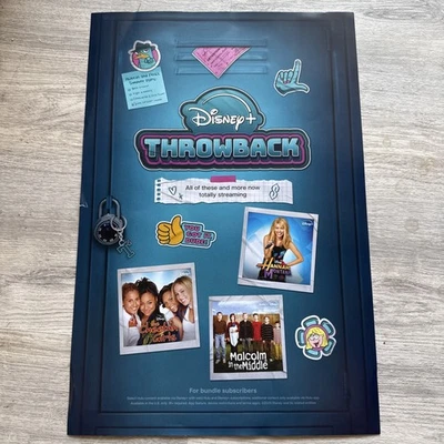 Póster Disney+ Throwback School Locker, Hannah Montana Cheetah Girls SDCC 2025 Foto 1 de 4