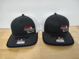 Richardson 112 The Big Show 6 Panel Menge 2 Snapback Netz Mütze schwarz weiß NEU - Bild 1 von 6