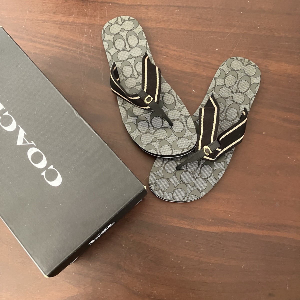 Coach Womens Flip Flops for Sale - eBay
