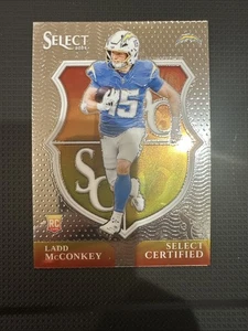 2024 Panini Select - Select Certified Rookies Ladd McConkey #16 (RC) - Picture 1 of 2