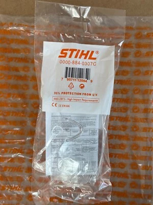STIHL SAFTEY GLASSES 0000-884-0307C NEW SEALED PACKAGE. FREE SHIPPING! - Image 1 of 2