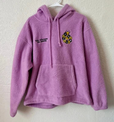 Teddy Fresh Caterpillar Fleece Embroidered Hoodie, Medium - Image 1 of 4