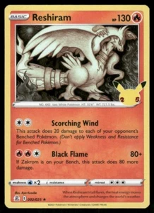 Pokemon Tcg NM Reshiram #2 Celebrations - Bild 1 von 2