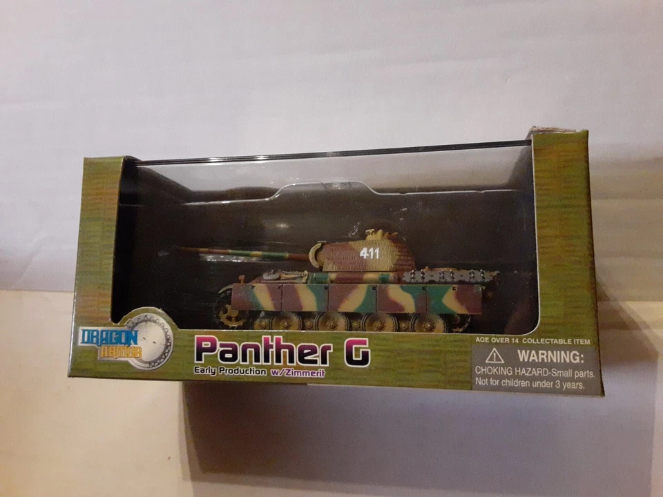 Dragon Armor Diecast 1 72 Panther G Early Production Zimmerit Warsaw 1944 60126