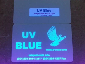 SALE! Zebra UV Blue Ribbon, 1000 prints - P330i . . Made in USA - Picture 1 of 3