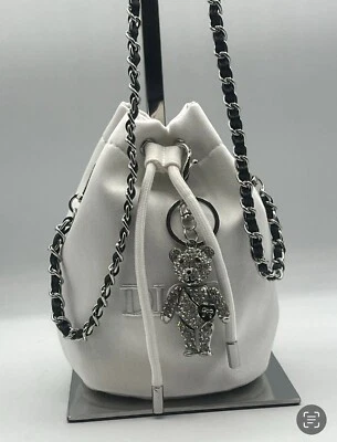 NUEVO SIN ETIQUETAS Dior VIP Edición Limitada Bolso Cubo, Estuche Bolso de Hombro Bandolera + Bolso Dije Foto 1 de 2