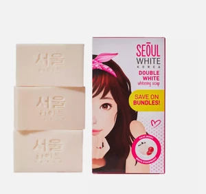 Seoul White Korea Double White Intense Bright Kojic Arbutin 60g x 3 - VENDITORE UK - Foto 1 di 4