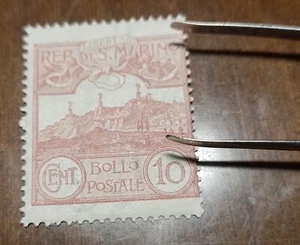 SAN MARINO VEDUTE 1903 10 centesimi Nuovo Mnh - Foto 1 di 1