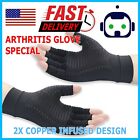 1 PAIR Copper Arthritis Compression Gloves Hand Support Joint Pain Relief USA
