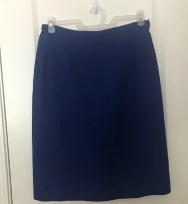 Falda lápiz azul KAREN SCOTT talla 14  Foto 1 de 4