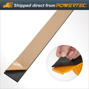 POWERTEC EPDM Rubber Self-Adhesive Push Block Replacement Pad 3 PK (71557) - Picture 1 of 8