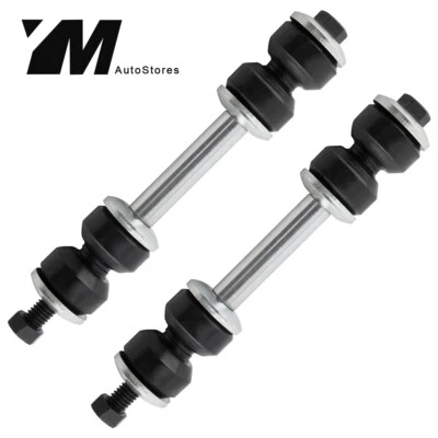 Front LH&RH Sway Bar Links for Chevy GMC C1500 C2500 Tahoe Safari Yukon Achieva Foto 1 de 4