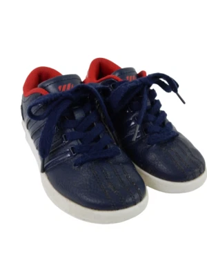 Zapatillas K Swiss Para Niños Clásicas VN Talla 12 Azul Rojo - Buen Estado Usado - Imagen 1 de 4