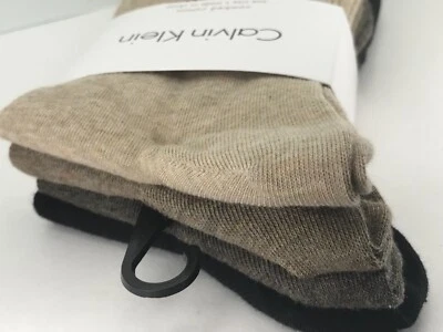 Calcetines de vestir para hombre CALVIN KLEIN marrón 62 % ALGODÓN, 4 pares, precio de venta sugerido por el fabricante 36 USD ⛳️ Foto 1 de 4