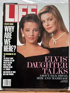LISA MARIE PRESLEY 1988 LIFE MAGAZINE Elvis and Priscilla No Label - Picture 1 of 1