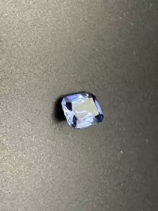 Vintage Lab Created 3.71cts Violet Blue Sapphire Loose Stone with GIA Paper. - Picture 1 of 12