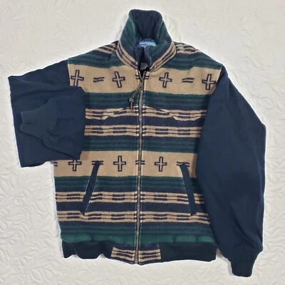 Chaqueta de Colección Pendleton Alta Calidad Western Wear Para Hombres XL Lana Azteca Bombardero EE. UU. Foto 1 de 4
