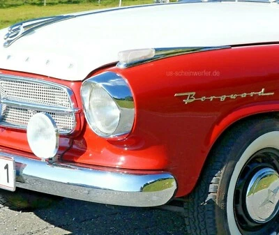 2x Headlight Borgward Isabella Coupe Estate Retrofitting Eu E-Certified Export Foto 1 de 3