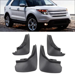 4Pcs Mud Flaps Splash Guard For Ford Explorer SUV 2011 2012 2013 2014 2015-2019 - Picture 1 of 14
