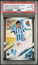 2020-21 TOPPS CHROME X REAL SOCIEDAD MIKEL MERINO BLACK REFRACTOR