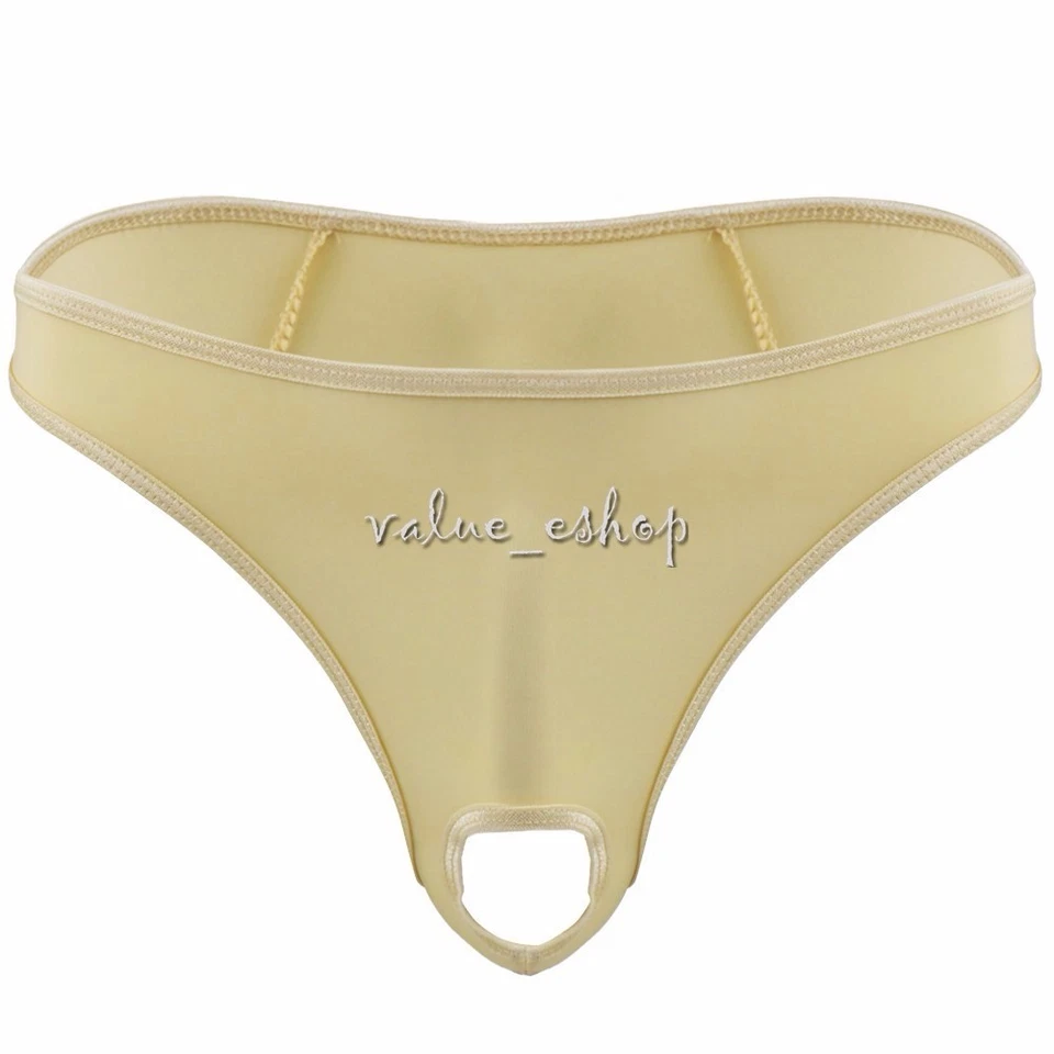 Para Hombres Bolsa Ropa Interior Micro Tanga Tanga Tanga Calzoncillos Pantalones Cortos Bikini T-Back Calzoncillos Foto 1 de 1