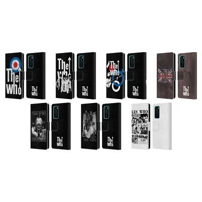 OFFICIAL THE WHO BAND ART LEATHER BOOK WALLET CASE COVER FOR HUAWEI PHONES 4 - Image 1 of 4