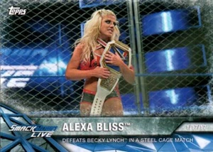 2017 Topps WWE División Femenina - Partidos y Momentos de la WWE #WWE-23 Alexa Bliss - Imagen 1 de 2