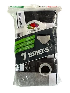 Fruit Of The Loom Briefs Boys Medium 10-12 Tag Free Wicks Moisture 7 Pack Cotton - Picture 1 of 8