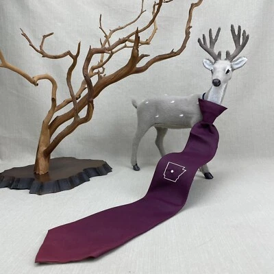 Винтажный галстук-клипса Arkansas Legislature ~ The Diamond State ~ стразы  - Изображение 1 из 4