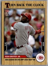 2021 Topps Now Turn Back the Clock #52 Ken Griffey Jr. Cincinnati Reds