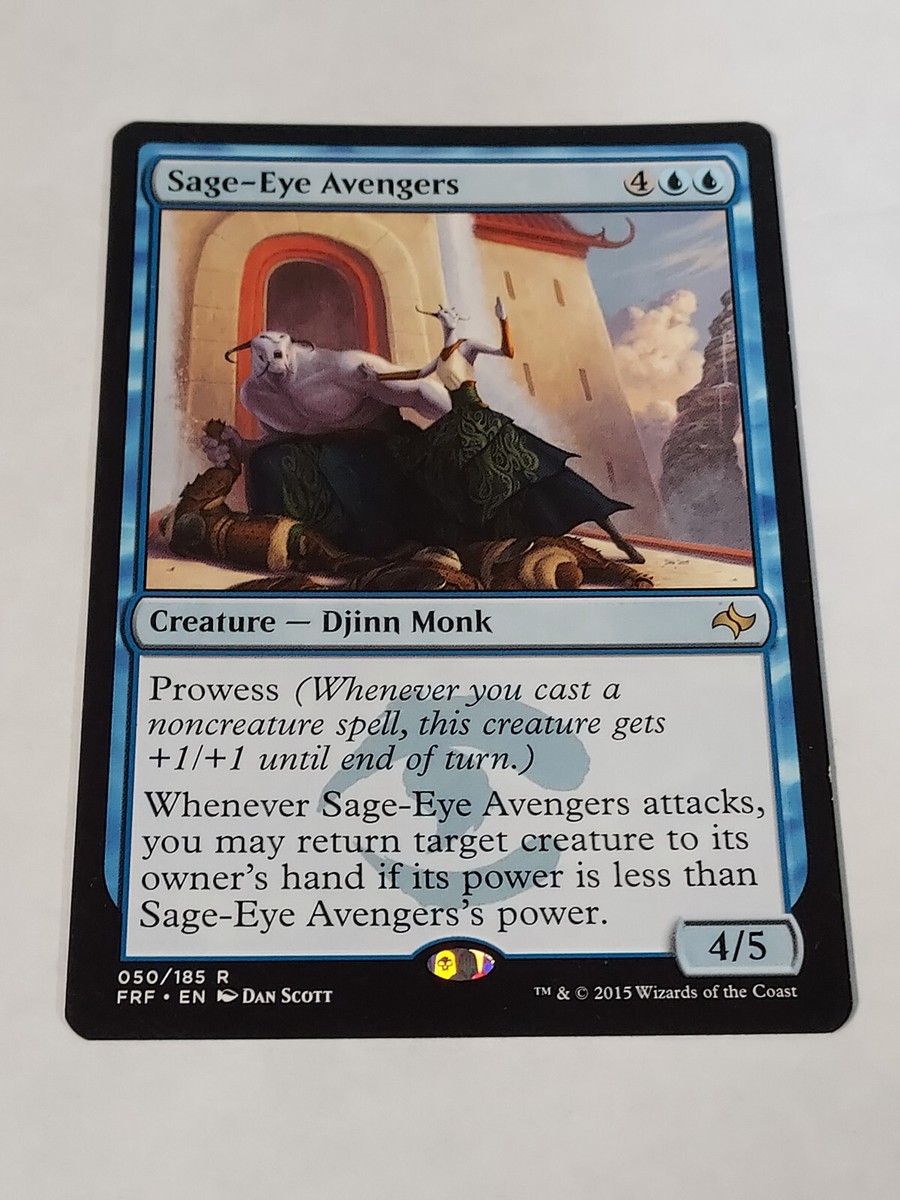 Jeskai Infiltrator 1x FOIL FRF MTG Fate Reforged Rare MINT blue Jeskai Infiltrator 1x FOIL FRF MTG Fate Reforged Rare MINT blue