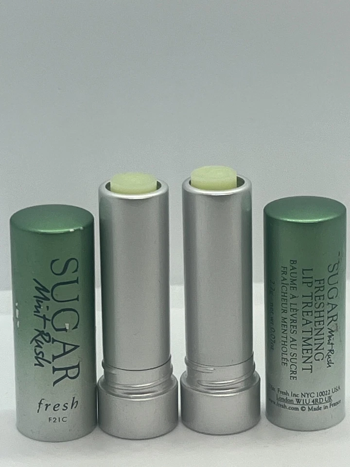 Tratamiento labial refrescante Fresh Sugar Mint Rush 0,07 fl oz juego de 2 Foto 1 de 1