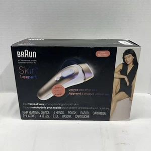 Braun Skin i·expert Smart IPL Hair Removal 4 Caps and Vanity Case, PL7387 - Picture 1 of 3