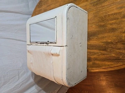 RARE 1950s STEINER GAS STATION WALL TOWEL DISPENSER  - Image 1 of 4