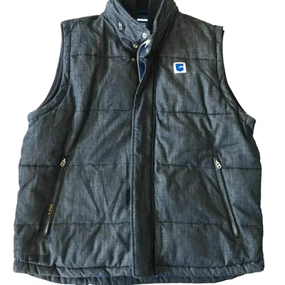 G-STAR RAW  MEN'S PUFFER WINTER  HEAVY DUTY DENIM VEST XXXL 3XL SIZE RARE - Image 1 of 4
