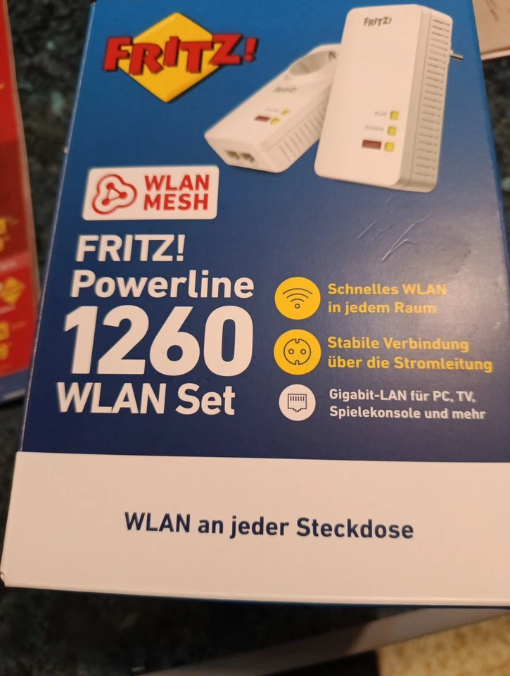 AVM FRITZ!Powerline 1260 Set - Bild 1 von 4