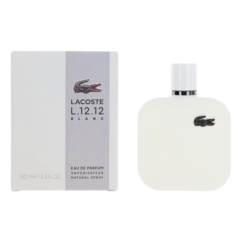 Lacoste L.12.12 White Blanc de Lacoste, spray EDP de 3,3 OZ para hombre Foto 1 de 1