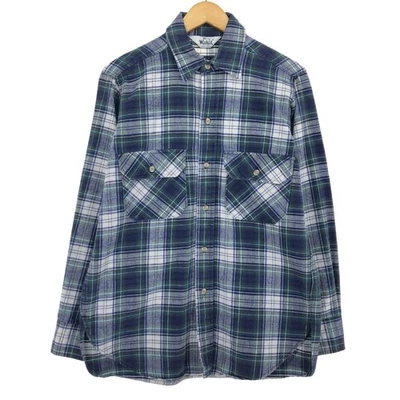 Vintage 70'S WOOLRICH long sleeve cotton check shirt made in USA men's size M - Image 1 of 4