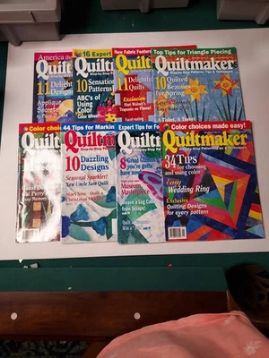 Lot of 8 Quiltmaker Magazines - Image 1 of 4