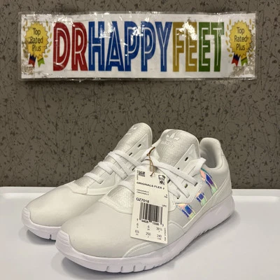 Adidas Originales Flex Niños Zapatos Informales Talla 6.5Y Blanco GZ7018 Nuevos Foto 1 de 4