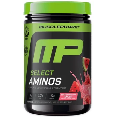 MusclePharm Select Aminos-EAA + BCAA, Post Entrenamiento - Watermelon Crush Foto 1 de 4