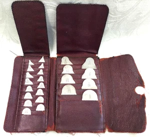 Vintage Lufkin No. 77C Radius Gage Set 24 Blades 1/32 - 1/2” USA - Picture 1 of 8