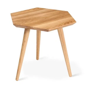Gus Modern Metric End Table in Natural Ash - Picture 1 of 2