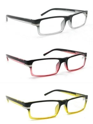 FADS & FASHIONS Lesebrille Herren Damen Federscharniere schwarz +1,0+1,5+2,0+2,5 TN93