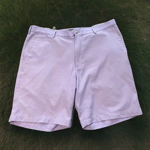 Peter Millar Crown Sport Men's Flat Shorts size 38 8.5” inseam - Picture 1 of 8