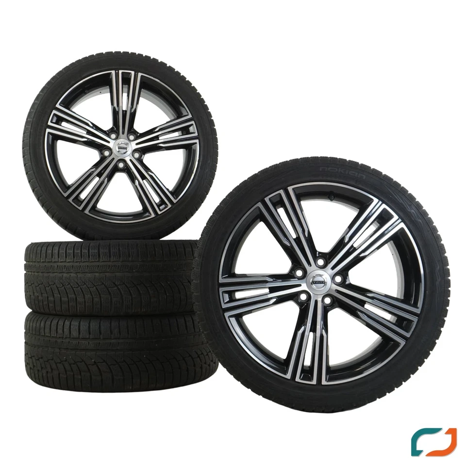 Original Volvo V60 225 S60 224 32143049 Winterreifen Felgen 19 Zoll Winterräder  - Bild 1 von 4