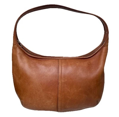 Bolso de Hombro Coach Mini Británico Cuero Marrón Tostado Ergo Hobo Cartera De Colección # 9226 Foto 1 de 4