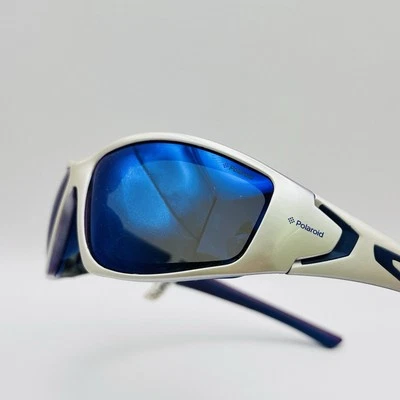 Polaroid Sonnenbrille Damen Herren oval weiß blau Mod. P7008B polarized NEU - Bild 1 von 4